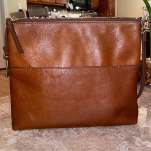 Fossil Fiona Large Leather Crossbody